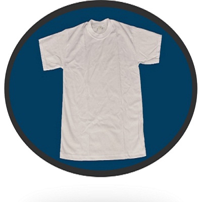 White T-shirt / T-shirt putih (2XL,3XL)