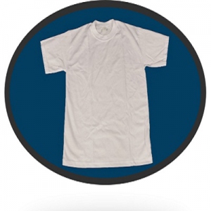 White T-shirt / T-shirt putih (S,M,L,XL)